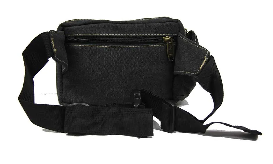 Weathered Canvas Waistbag Pouch